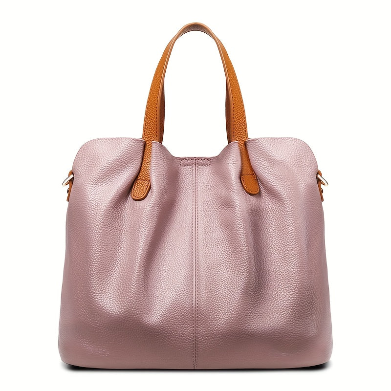 Crossbody Bag for Women – Genuine Leather, Large Capacity, for Travel & Work – detail view 3