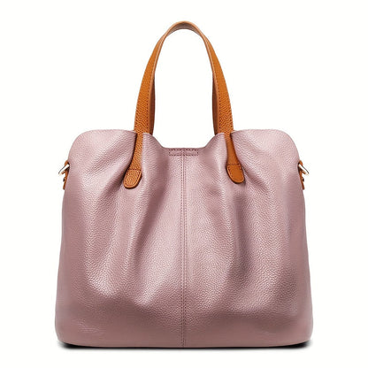 Crossbody Bag for Women – Genuine Leather, Large Capacity, for Travel & Work – detail view 3