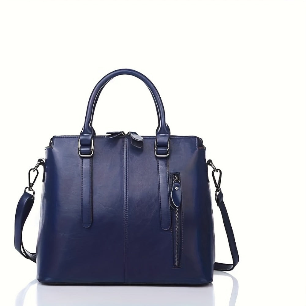 Crossbody Bag for Women – Genuine Leather, for Travel & Work – detail view 13