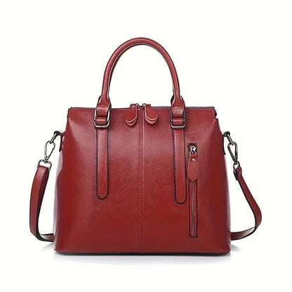 Crossbody Bag for Women – Genuine Leather, for Travel & Work – detail view 10