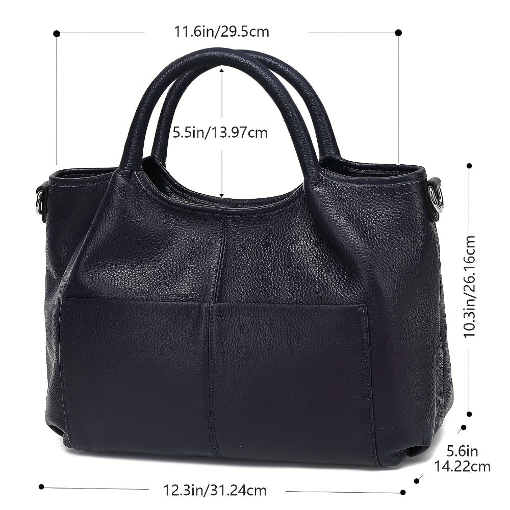 Crossbody Bag for Women – Genuine Leather, Large Capacity, for Work – detail view 19