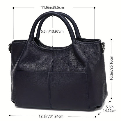 Crossbody Bag for Women – Genuine Leather, Large Capacity, for Work – detail view 19