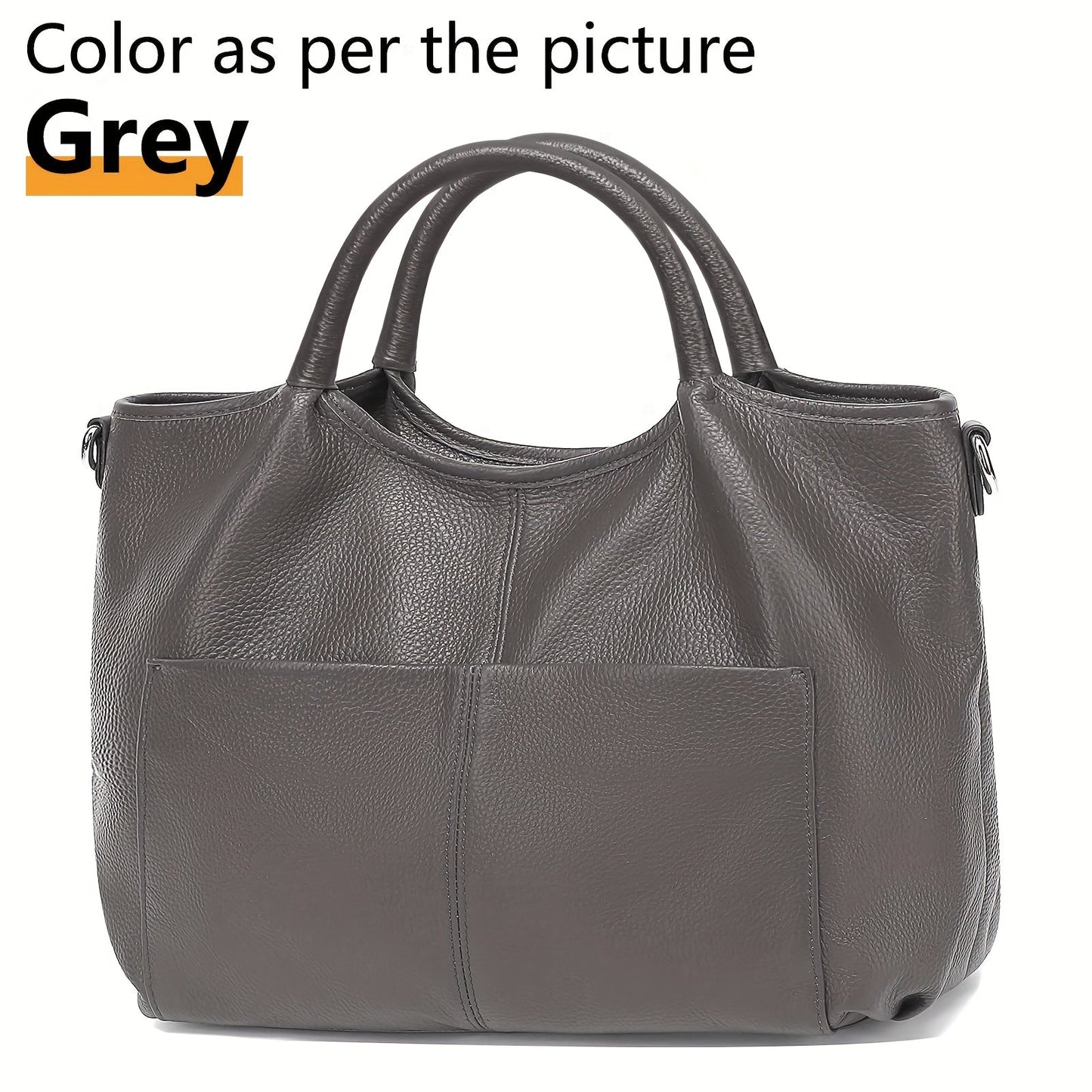 Crossbody Bag for Women – Genuine Leather, Large Capacity, for Work – detail view 25