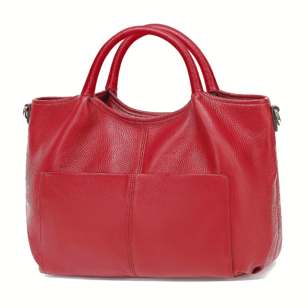 Crossbody Bag for Women – Genuine Leather, Large Capacity, for Work – front view
