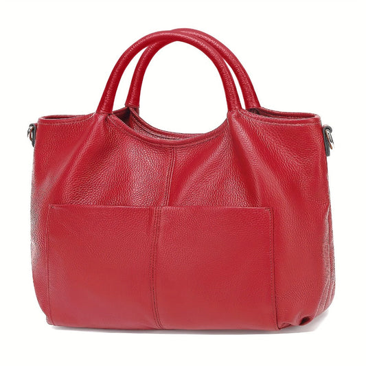 Crossbody Bag for Women – Genuine Leather, Large Capacity, for Work – front view
