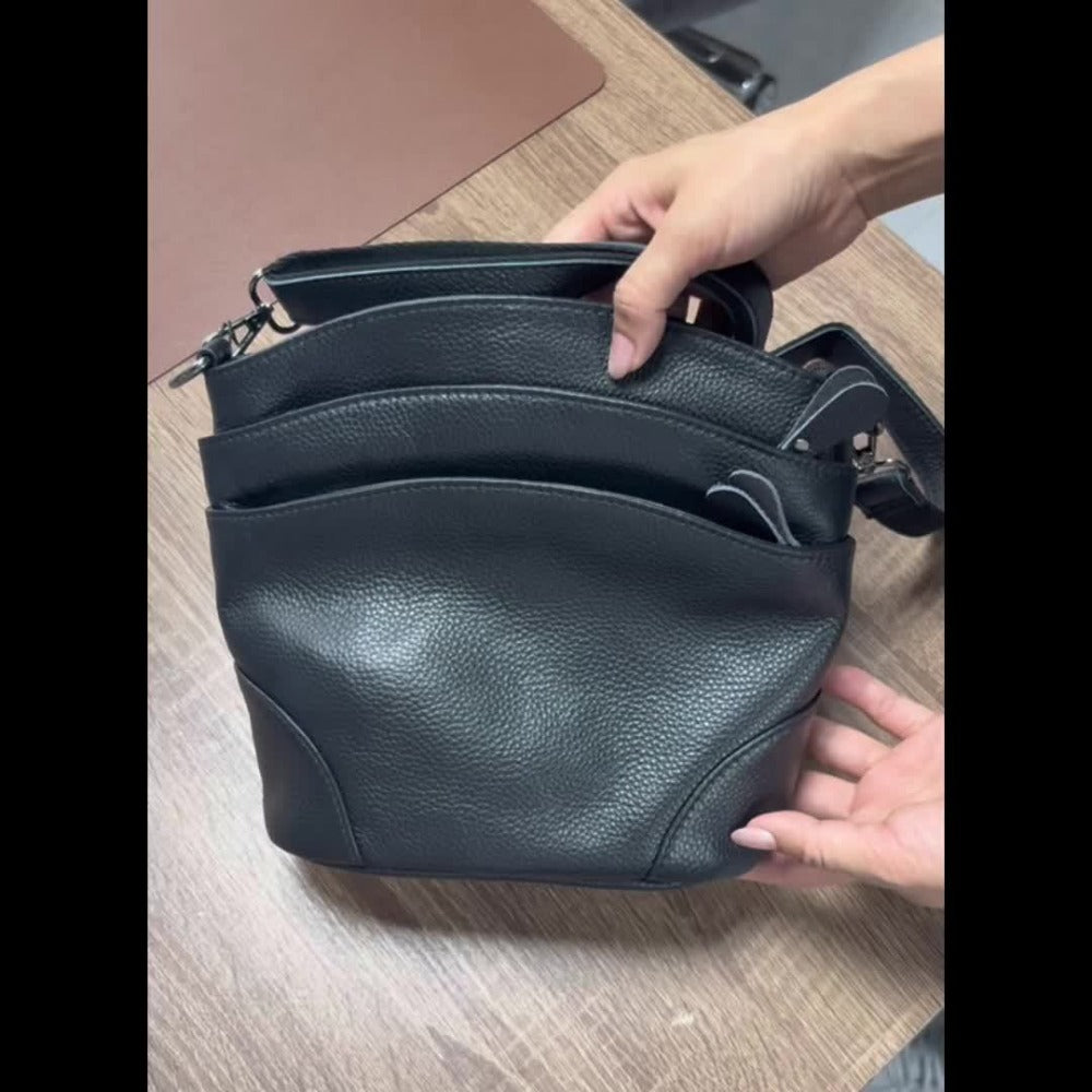 Crossbody Bag for Women – 5 Colors, Genuine Leather – detail view 13