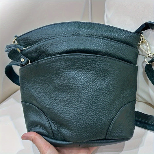 Crossbody Bag for Women – 5 Colors, Genuine Leather – detail view 4