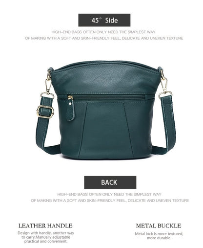 Crossbody Bag for Women – 5 Colors, Genuine Leather – detail view 25