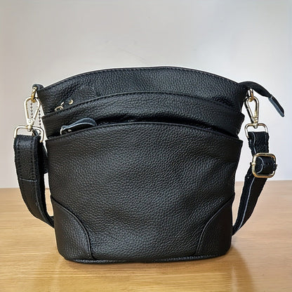 Crossbody Bag for Women – 5 Colors, Genuine Leather – detail view 8