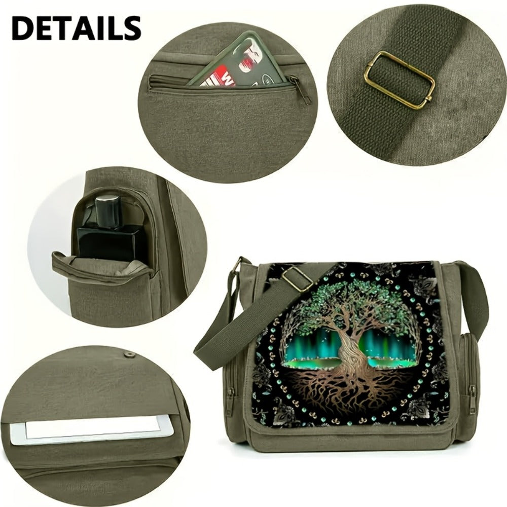 Crossbody Bag for Women – Genuine Leather, Large Capacity, Lightweight, for Travel & – detail view 4