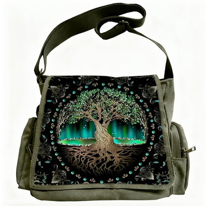 Crossbody Bag for Women – Genuine Leather, Large Capacity, Lightweight, for Travel & – front view