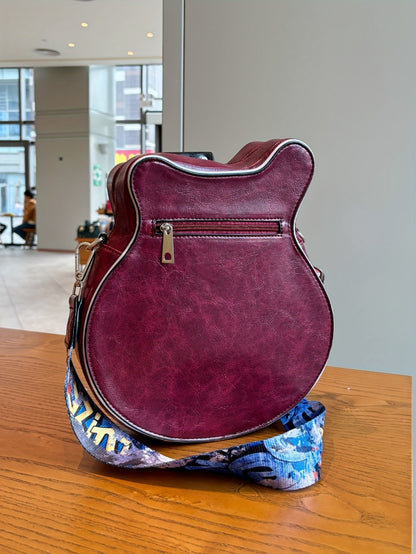 Crossbody Bag – Guitar Shaped Y2k Chain Rivet – detail view 27