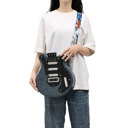 Crossbody Bag for Women – Guitar Shaped Y2k Punk Style – detail view 15