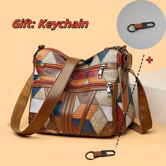 Crossbody Bag for Women – Large Capacity, Adjustable Strap, for Work – front view