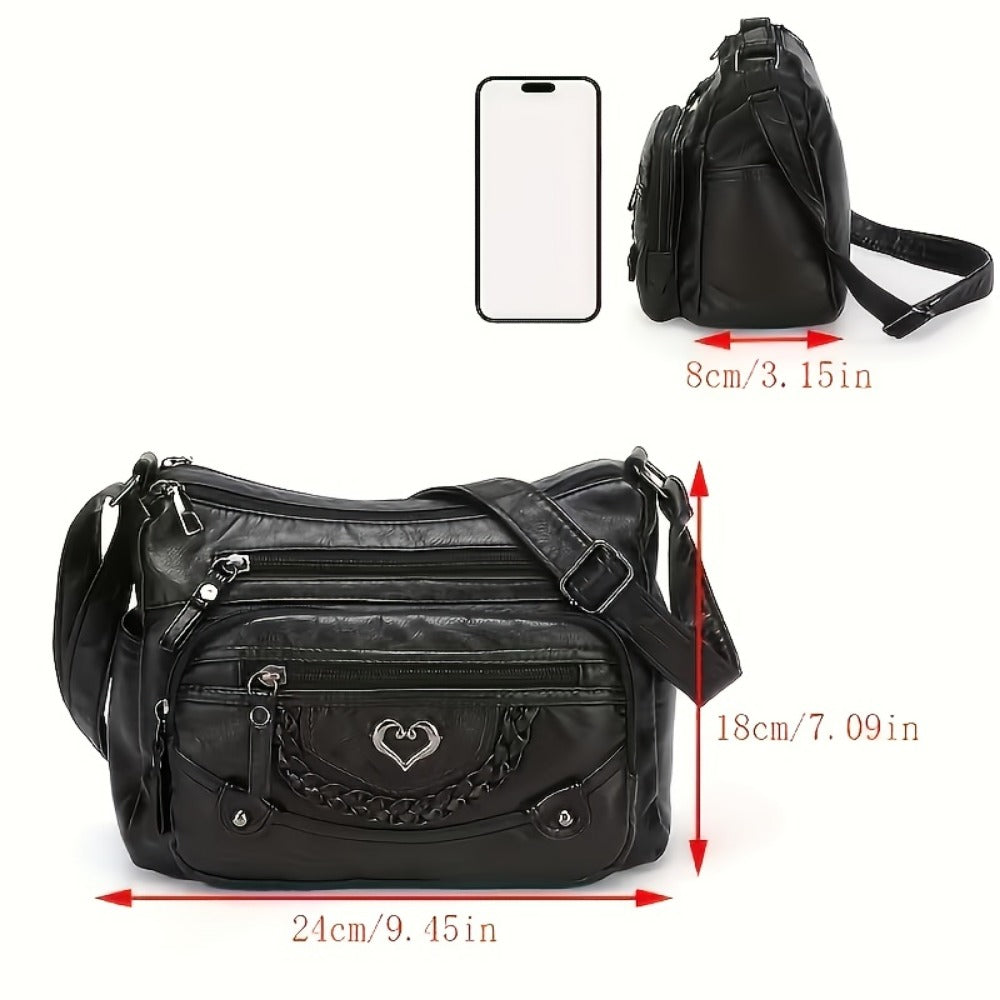 Crossbody Bag for Women – Large Capacity, Adjustable Strap, for Work – detail view 7