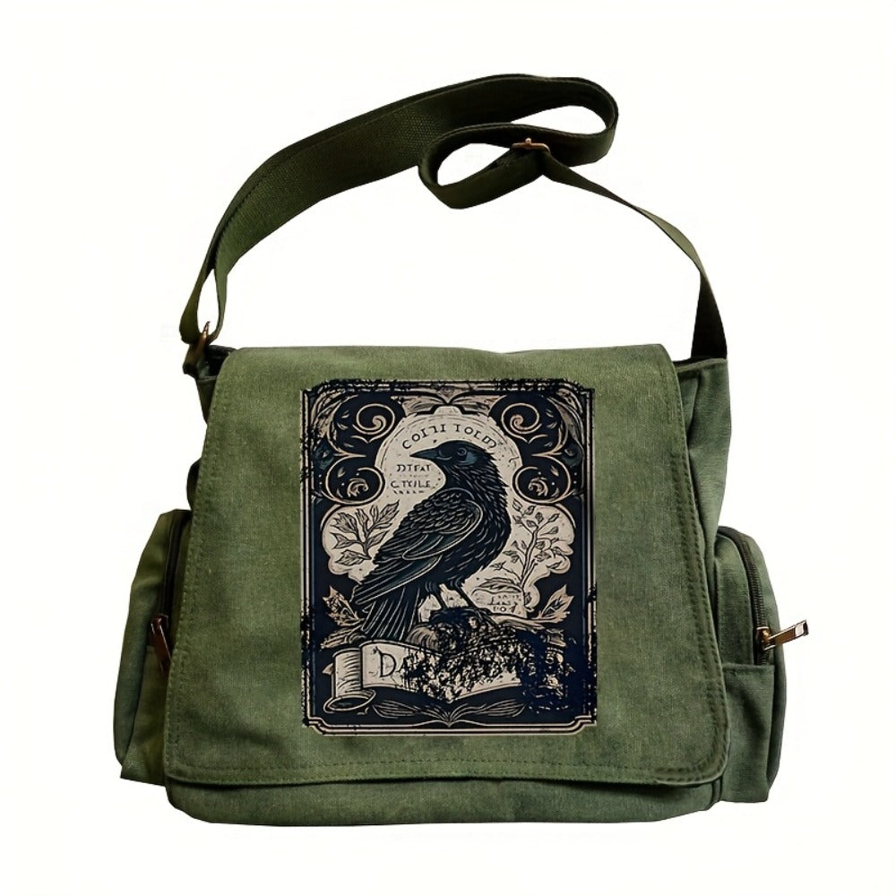 Crossbody Bag – Large Capacity, Adjustable Strap, for Travel – front view