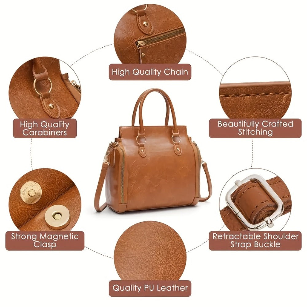 Crossbody Bag for Women – Large Capacity, Adjustable Strap – alternate view