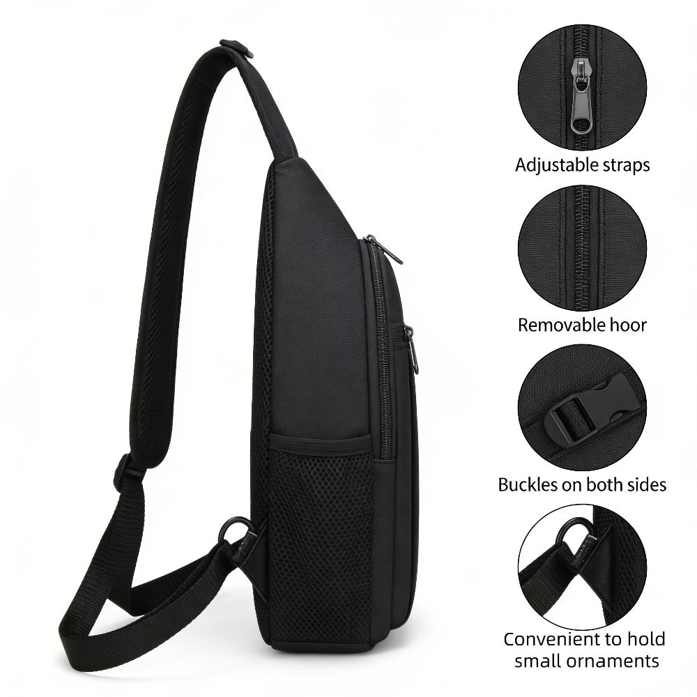 Crossbody Bag for Women – Large Capacity, Foldable, Lightweight, Adjustable Strap – detail view 7