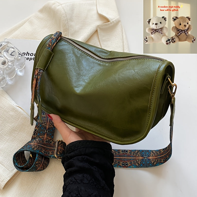 Crossbody Bag for Women – Large Capacity, Boho Ethnic Graphic Pattern Wide – detail view 23