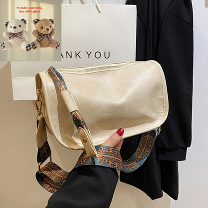 Crossbody Bag for Women – Large Capacity, Boho Ethnic Graphic Pattern Wide – detail view 12