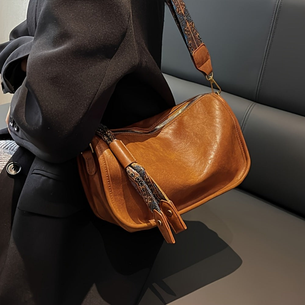 Crossbody Bag for Women – Large Capacity, Boho Ethnic Graphic Pattern Wide – detail view 14
