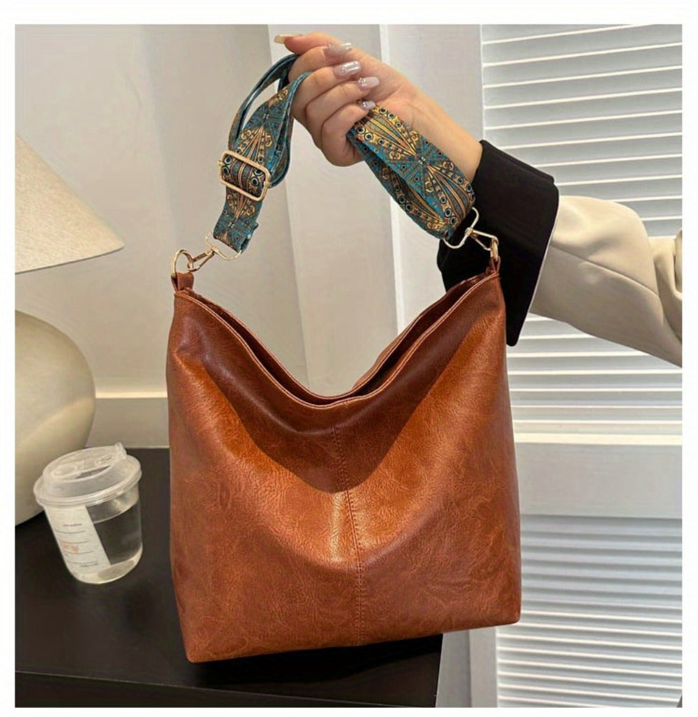 Crossbody Bag for Women – Large Capacity, Boho Hobo Evil Eye Pendant – detail view 58