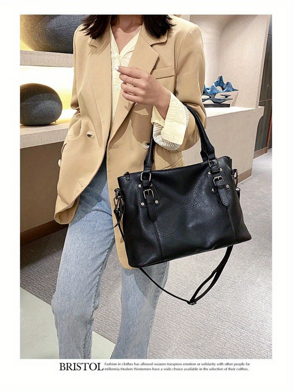 Crossbody Bag for Women – Large Capacity, Convertible, for Travel & Everyday Use – detail view 16