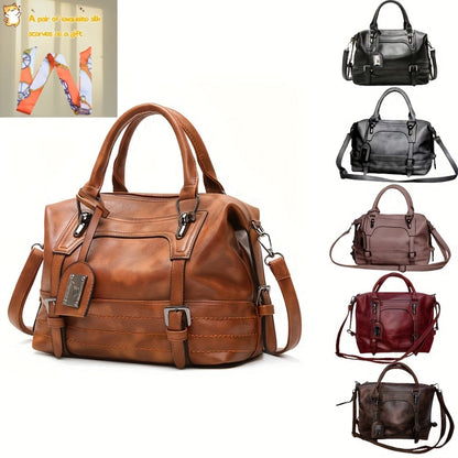 Crossbody Bag – Large Capacity, Adjustable Strap, for Travel & Work – front view