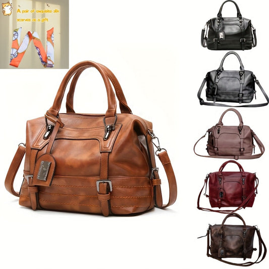 Crossbody Bag – Large Capacity, Adjustable Strap, for Travel & Work – front view