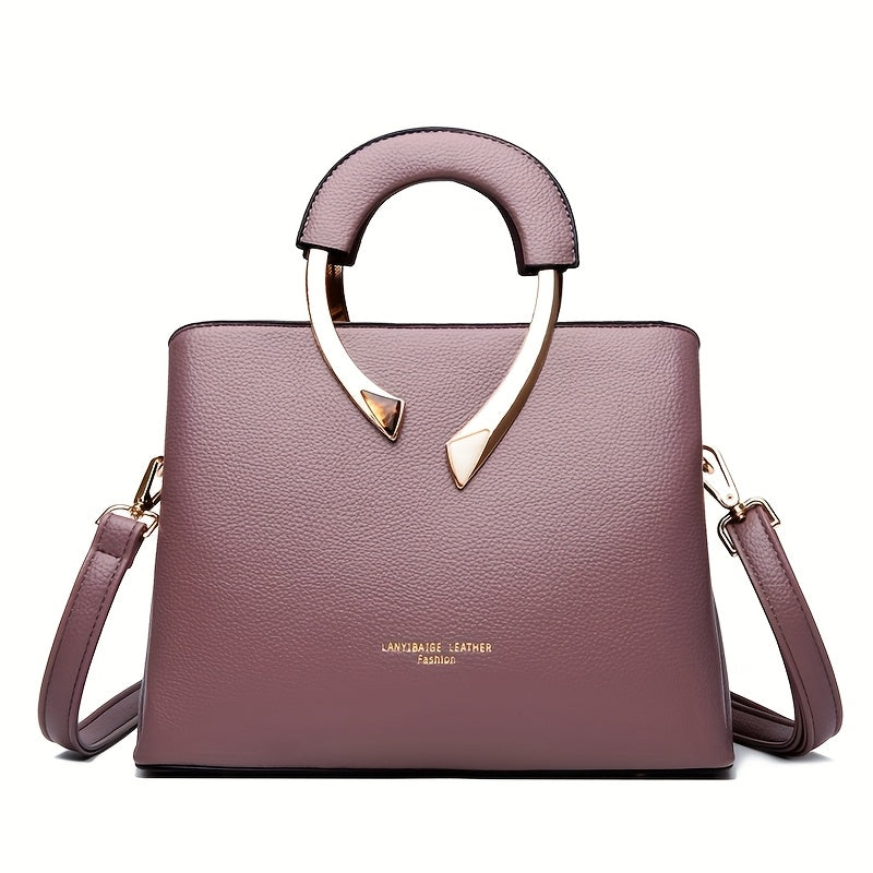 Crossbody Bag for Women – Large Capacity, Vintage Large Capacity Layer Zipper – alternate view