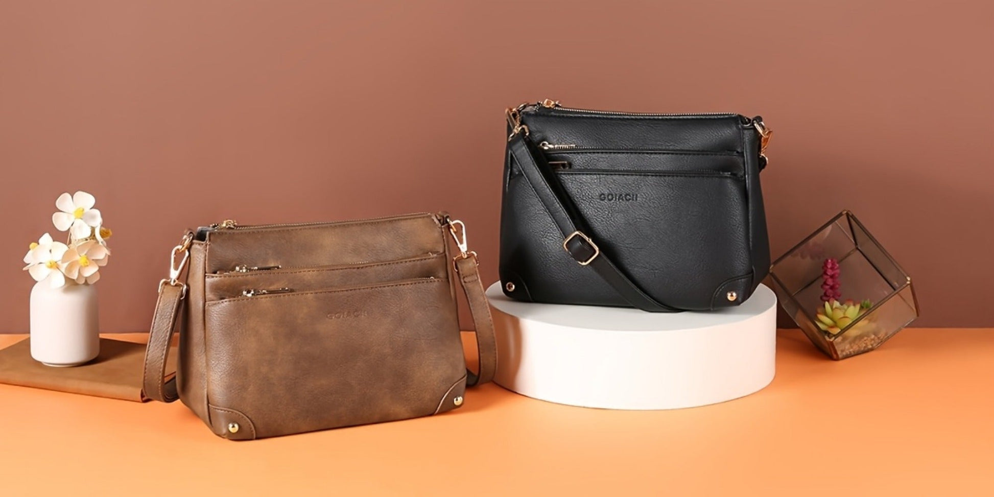 Crossbody Bag for Women – Large Capacity, for Travel & Work – detail view 12