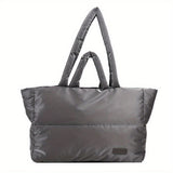 Down Jacket Bag - Grey