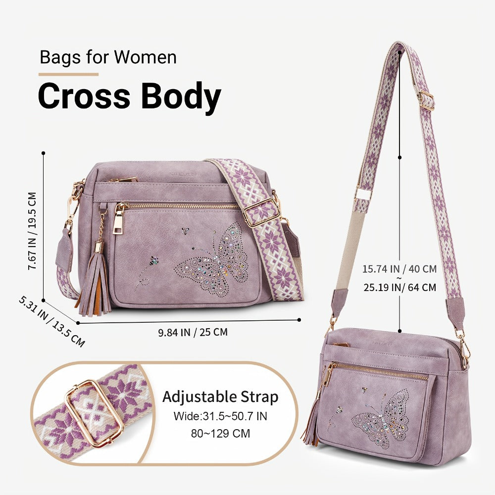 Crossbody Bag for Women – 4 Colors, Lightweight – detail view 7
