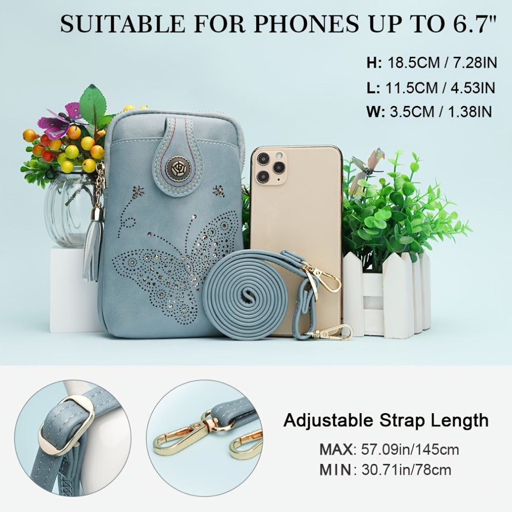 Crossbody Bag for Women – 6 Colors, Mini, Adjustable Strap – detail view 11
