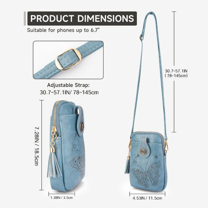 Crossbody Bag for Women – 6 Colors, Mini, Adjustable Strap – detail view 5