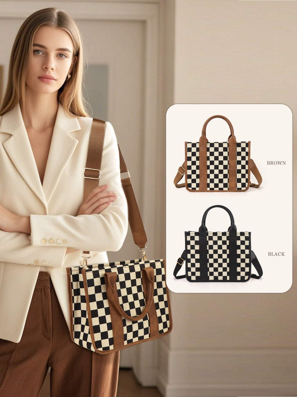 Crossbody Bag for Women – Mini, for Travel & Work – detail view 12
