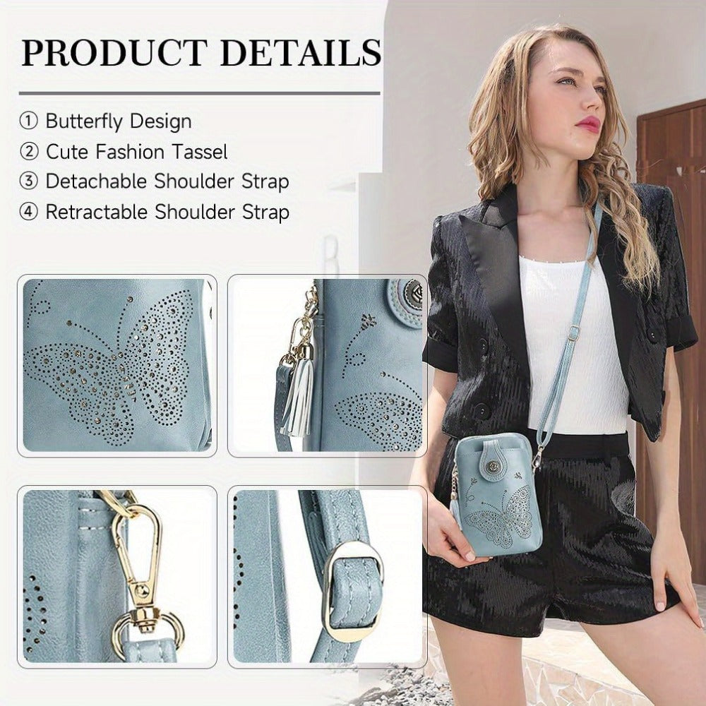 Crossbody Bag for Women – Mini, Lightweight, Adjustable Strap – detail view 9
