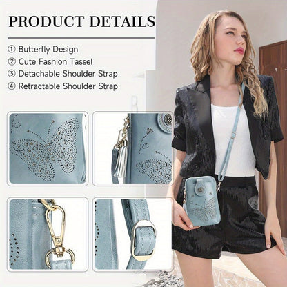 Crossbody Bag for Women – Mini, Lightweight, Adjustable Strap – detail view 9