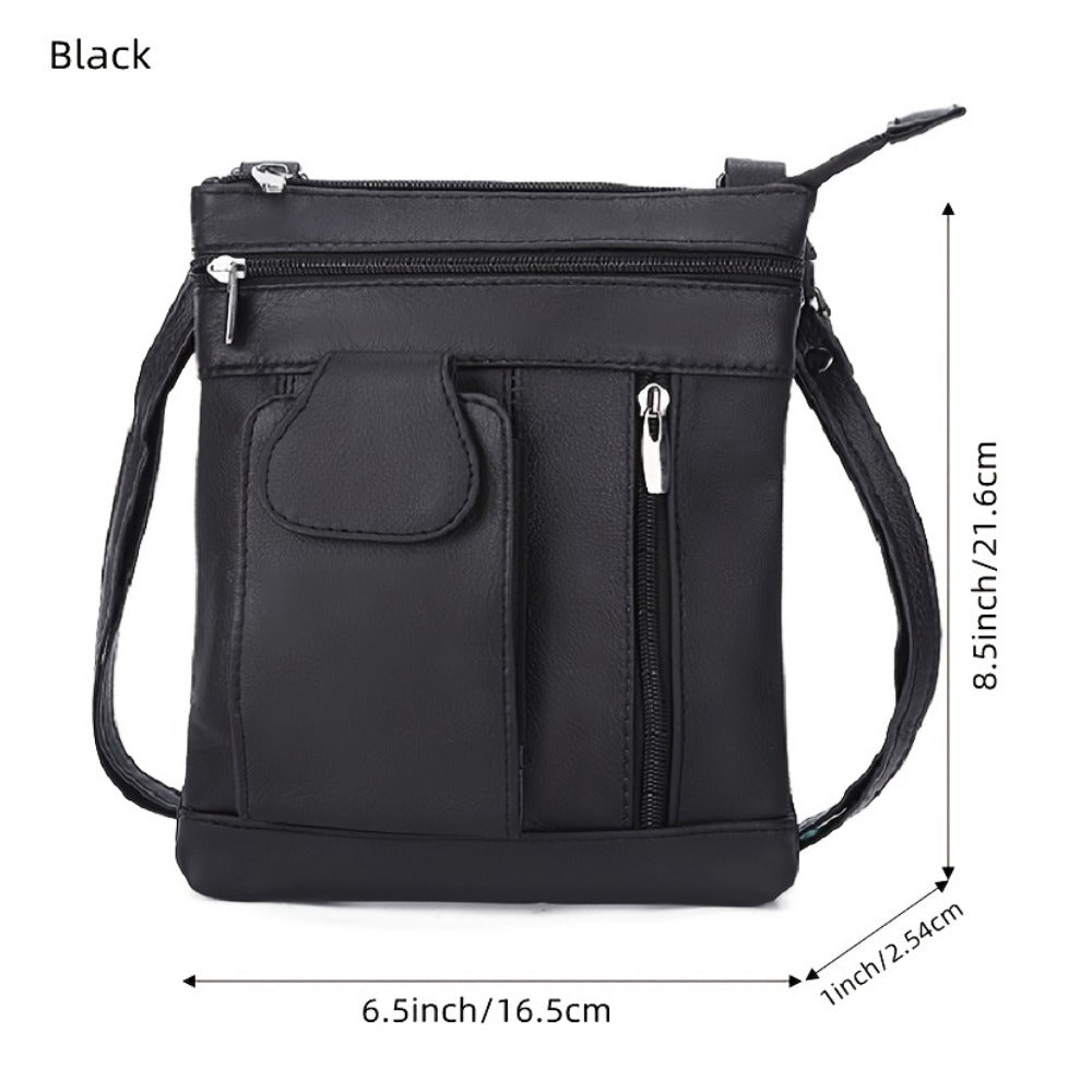 Crossbody Bag for Women – Multi-Pocket, Adjustable Strap – detail view 12