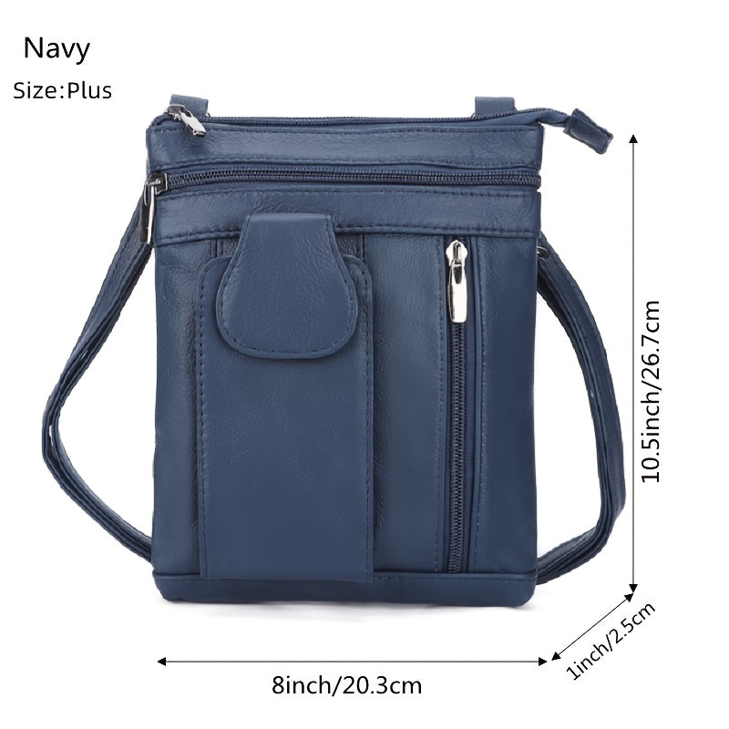Crossbody Bag for Women – Multi-Pocket, Adjustable Strap – detail view 6