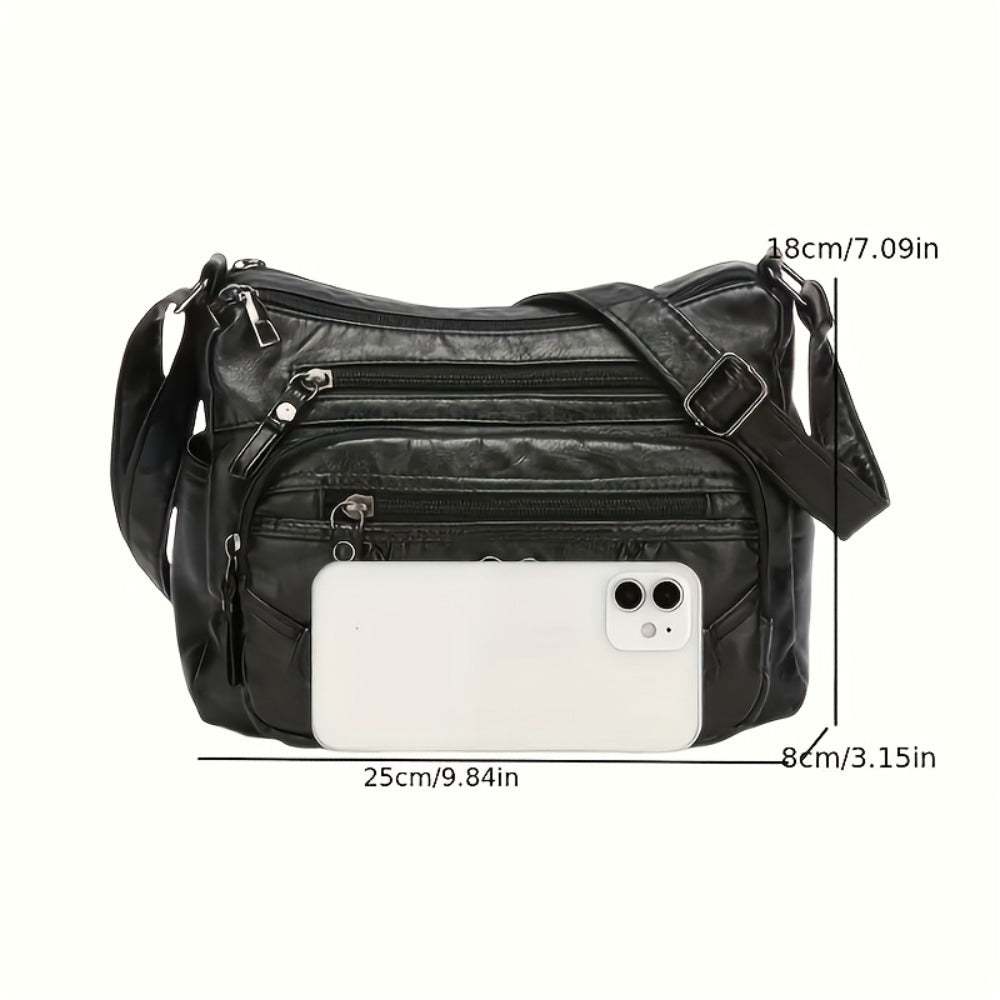 Crossbody Bag for Women – Multi-Pocket, Large Capacity, for Everyday Use – alternate view