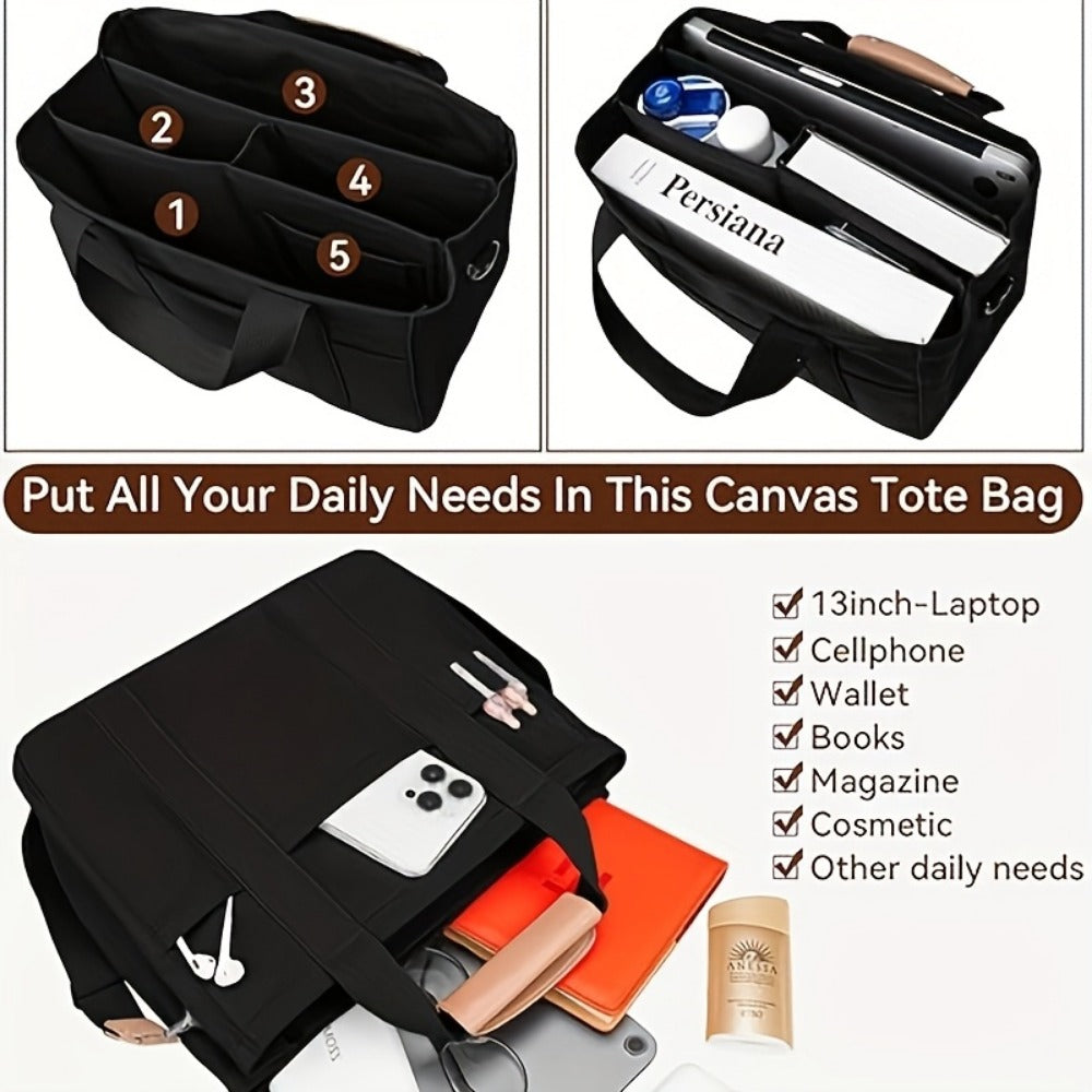 Crossbody Bag for Women – Multi Pocket, for Travel & Work – detail view 2