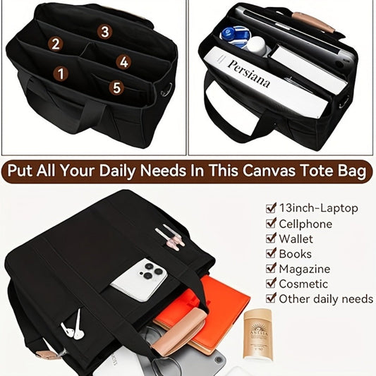 Crossbody Bag for Women – Multi Pocket, for Travel & Work – detail view 2