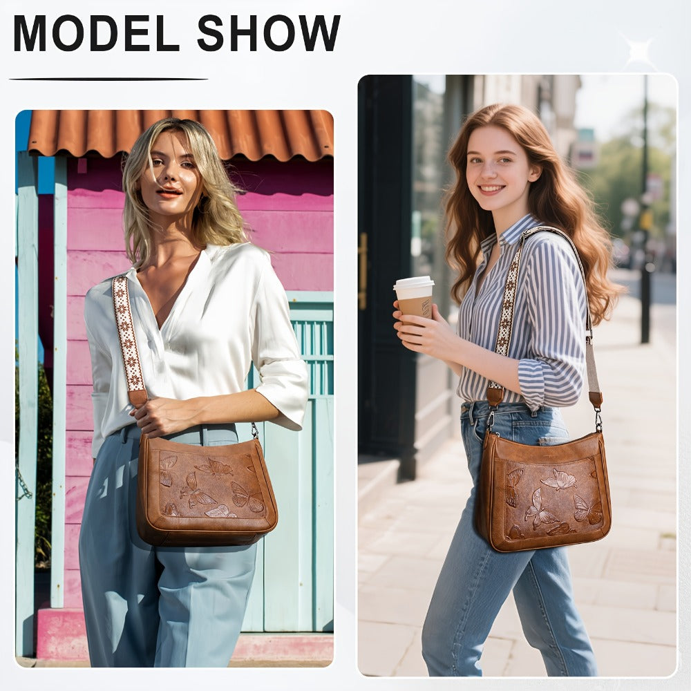 Crossbody Bag for Women – Multi Pocket, Lightweight, Adjustable Strap, for Travel & Work – detail view 14