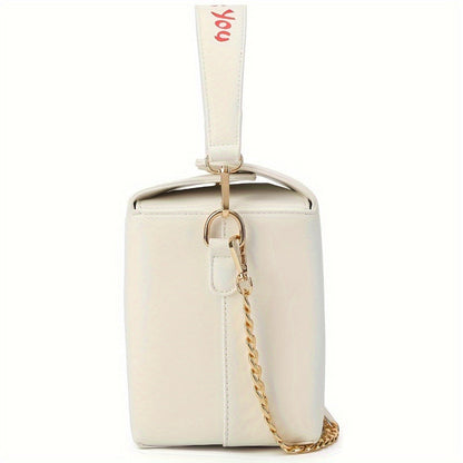 Crossbody Bag for Women – Novelty Fun Geometric Print Square – detail view 4