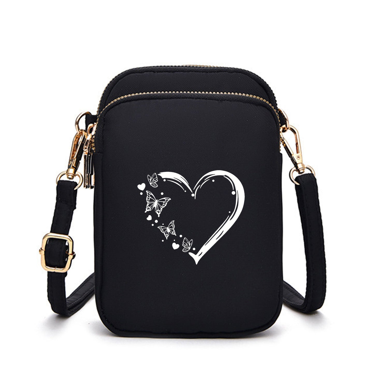 Crossbody Bag for Women – Nylon, Compact, Adjustable Strap, Lightweight – front view - product view 18