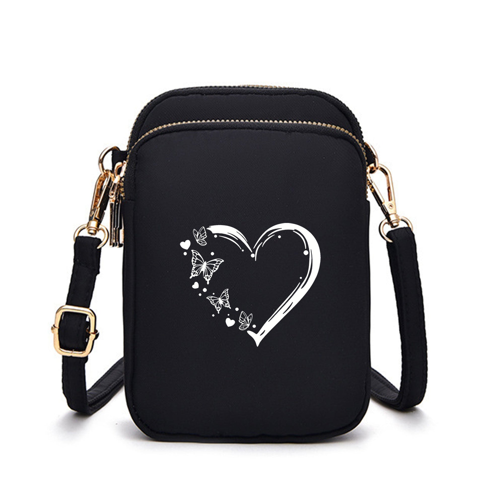 Crossbody Bag for Women – Nylon, Compact, Adjustable Strap, Lightweight – front view - product view 18
