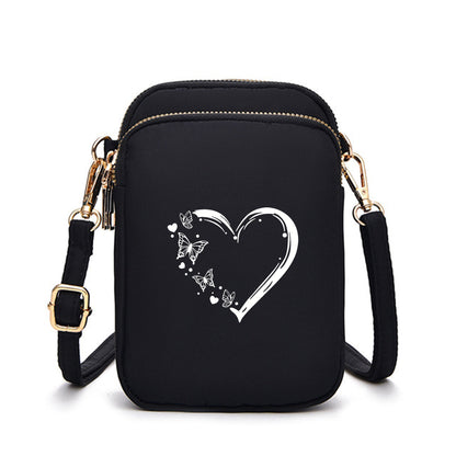 Crossbody Bag for Women – Nylon, Compact, Adjustable Strap, Lightweight – front view - product view 18