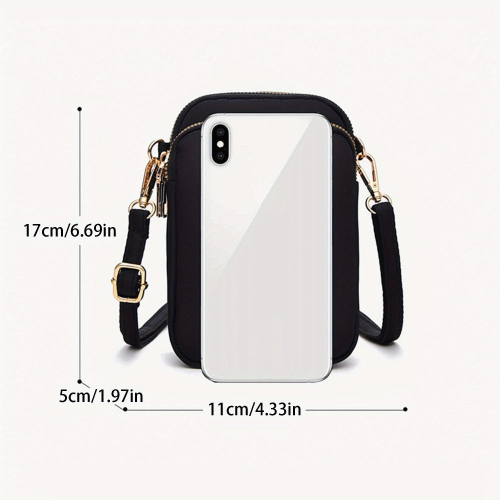 Crossbody Bag for Women – Nylon, Compact, Adjustable Strap, Lightweight – detail view 10
