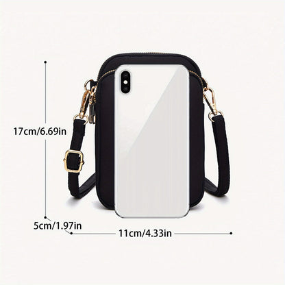 Crossbody Bag for Women – Nylon, Compact, Adjustable Strap, Lightweight – detail view 10